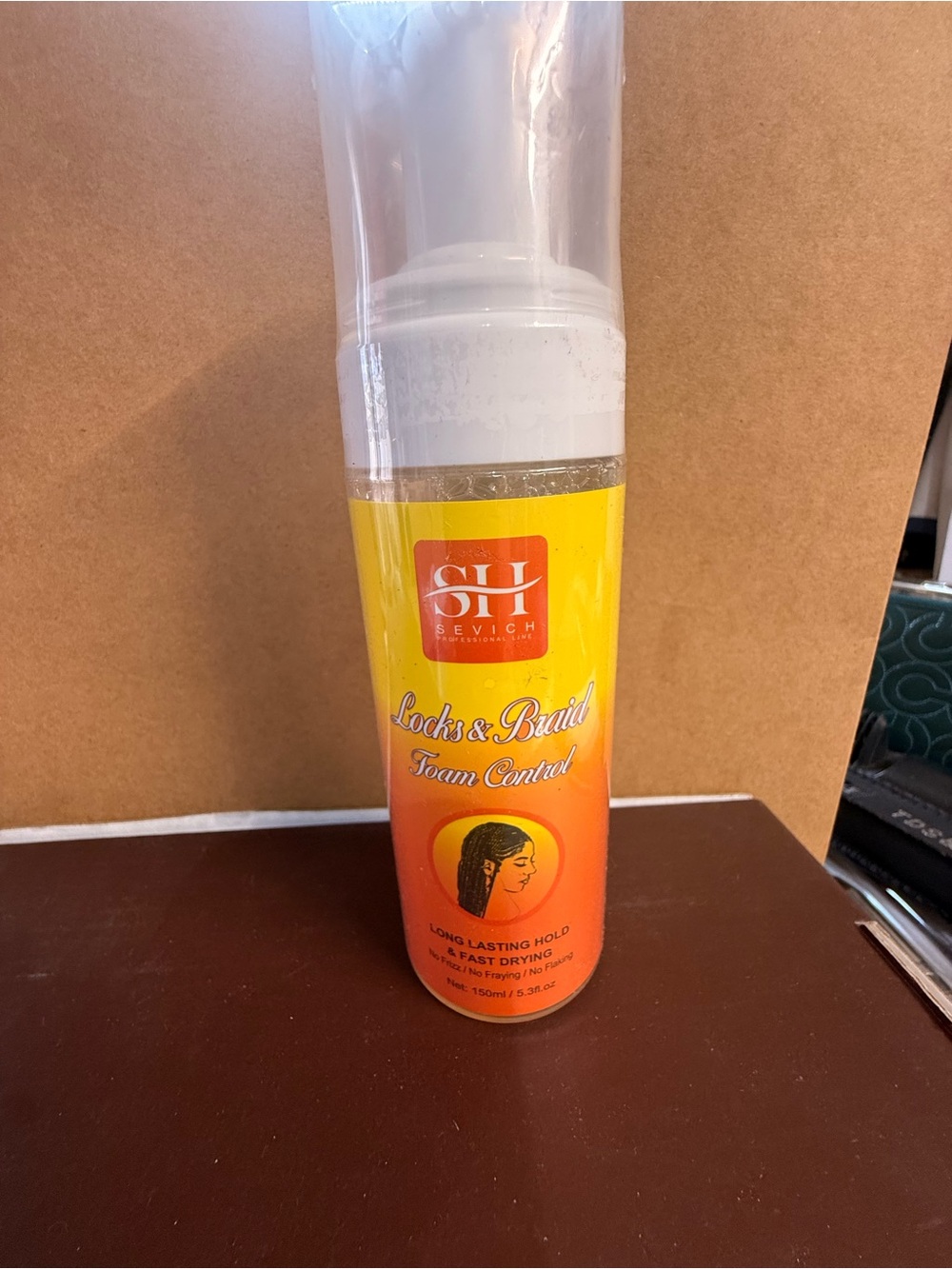 Locks & Braid Foam Control - Yellow/Orange